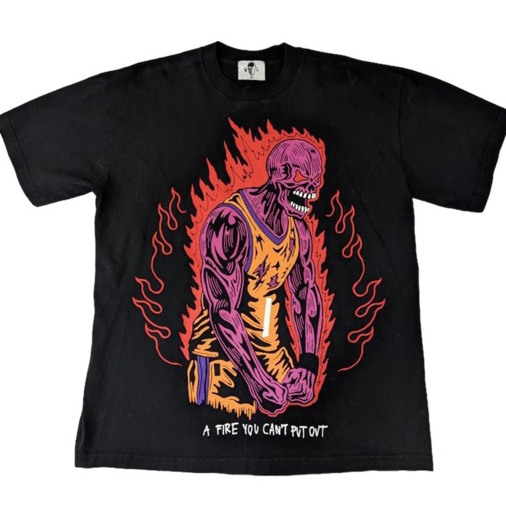Phoenix Suns x Devin Booker x Warren Lotas Rare NBA Finals Tee